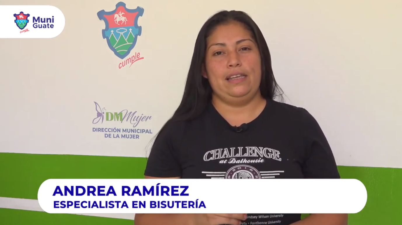 Testimonio Andrea Ramírez – Especialista en Bisutería –