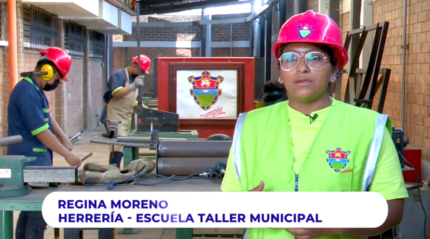 Testimonio Regina Moreno – Herrería Escuela Taller –